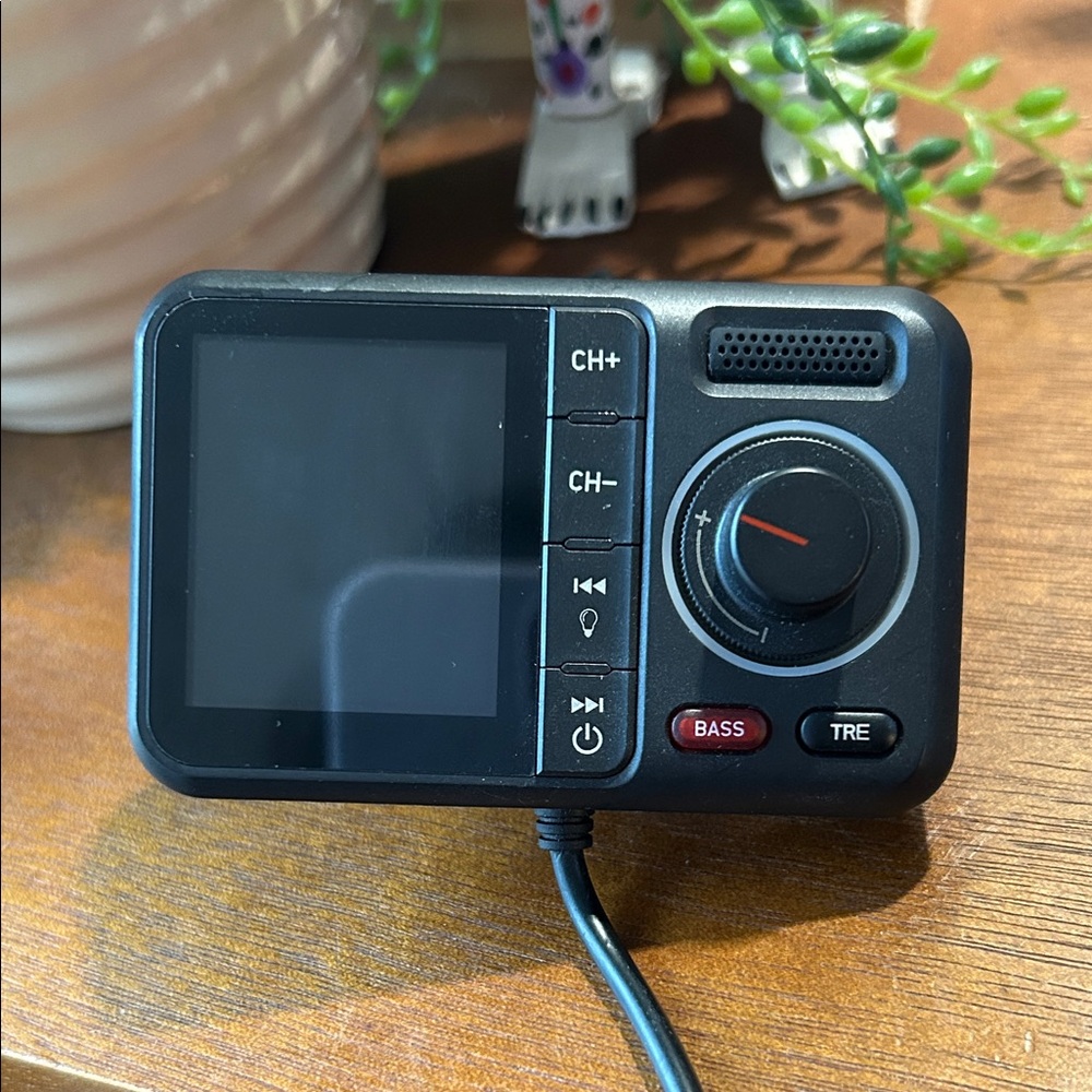 Black Audio Bluetooth FM Control Device